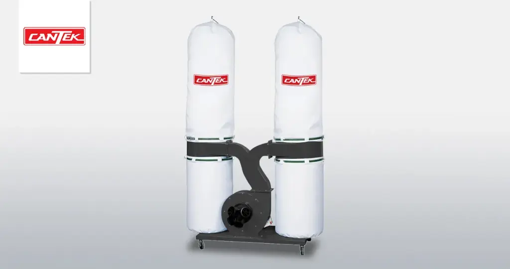 PDC207 7.5HP Dust Collector: 3673 CFM