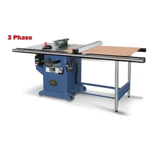 [Oliver] 10” Heavy Duty Table Saw 5HP 3Ph w/Side Table w/52” Rails